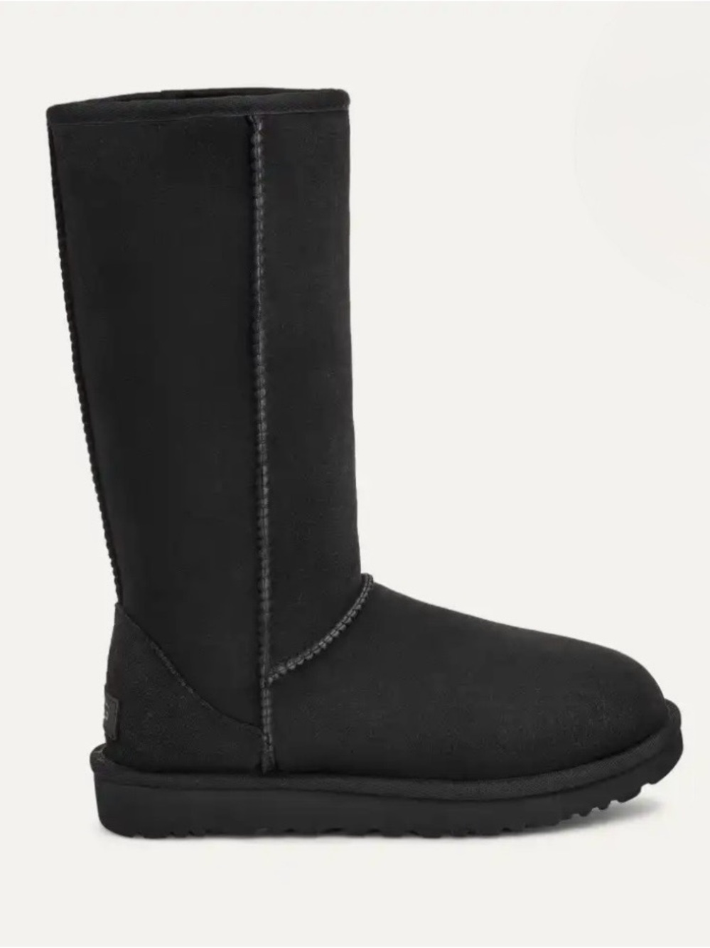 UGG Classic Tall Boot in Black. Size 8